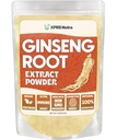 XPRS Nutra Ginseng Root Extract Powder - Ginseng Powder wspomaga funkcje poznawcze, sprawność fizyczną i układ immunologiczny - Wegańska Przyjazna Panax Ginseng w postaci proszku (4 unce)