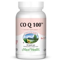 Maxi Health COQ10 100 mg kapsułki - 100 mg Koenzym Q10 do Serca i Wsparcia Energetycznego - Kosher Certified CO Q 10 Supplement - Non-GMO and gluten- Free Heart Health Supplements - 90 Kapsułki płynne
