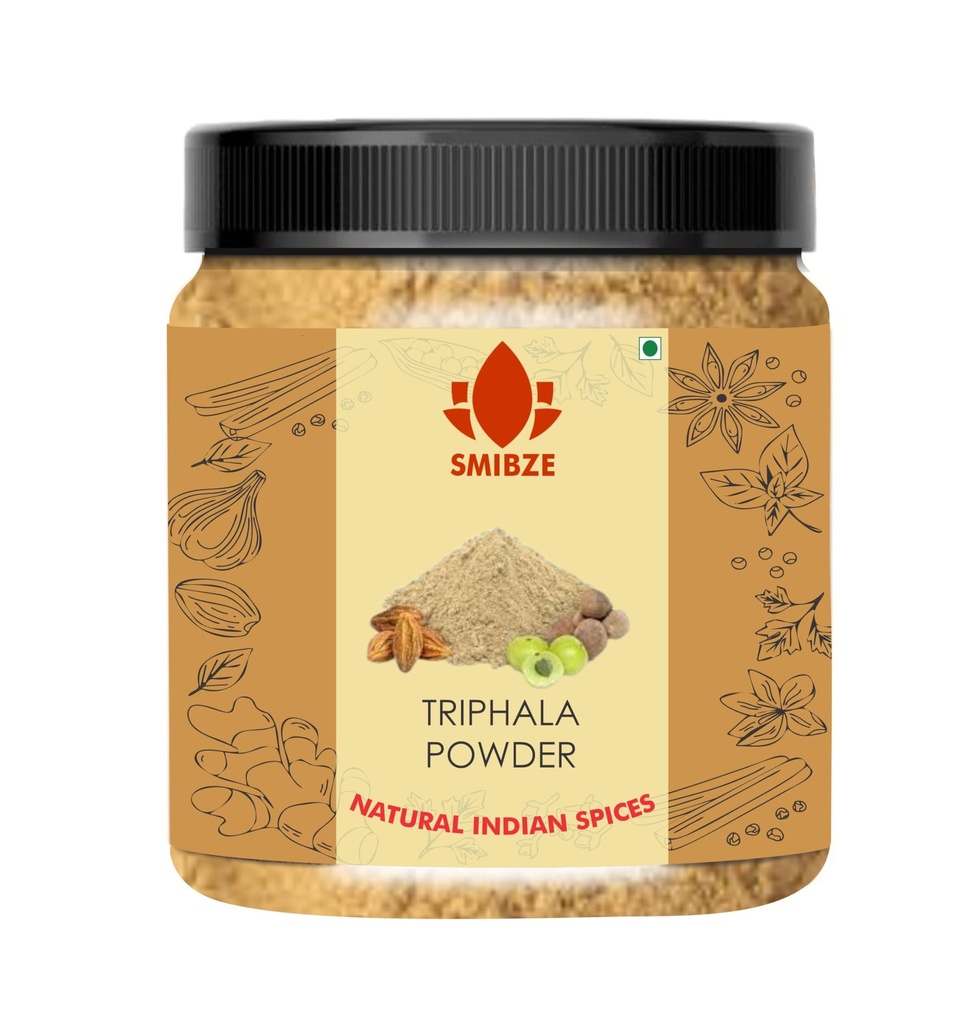 Natural Indian Spice Triphala Powder 100 GM Packed