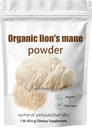 Organic Lion 's Mane Mushroom Powder - Lions Mane Mushroom Supplement Extract
