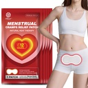 KONGDY Menstrual Heat Patches 5 Pcs for Cramp Relief Heating Therapy Pads