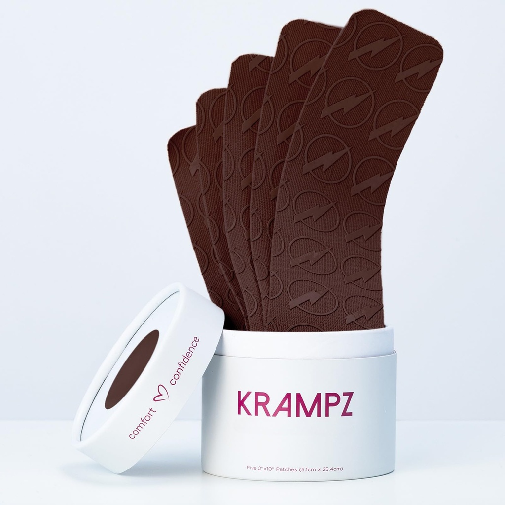 Krampz Menstrual Relief Patches, Period Wellness, and Discomfort Support for Women, Tone 4
