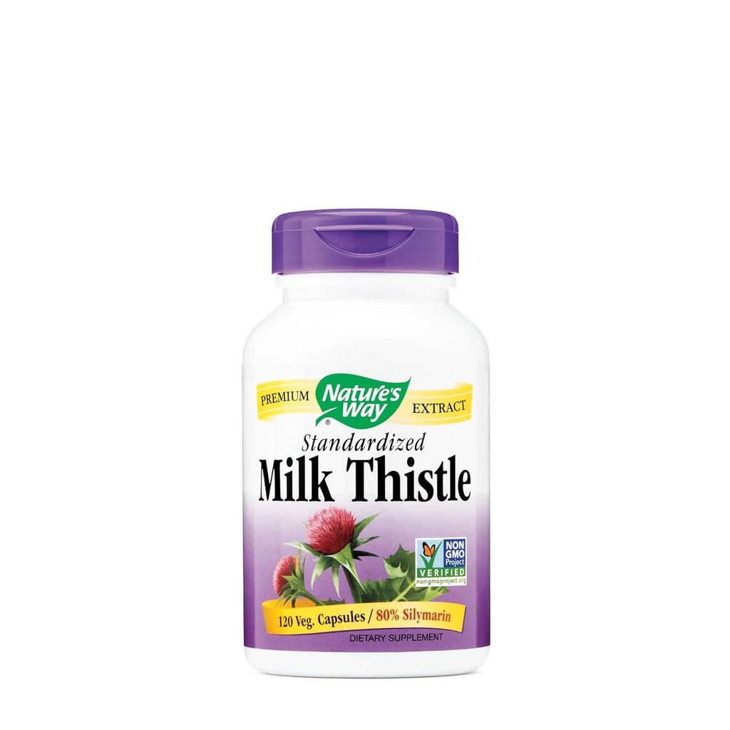 Nature Way Milk Thistle Standardized, 120 Count