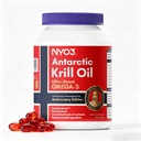 Olejek kryla NYO3 Omega 3 Suplement 1000mg 90 Softgels EPA & DHA, Czysty olej kryla antarktycznego z astaksantyną i 56% fosfolipidów Laboratory Tested