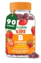 Żywy kompleks witaminy B dla dzieci 124; z VIT C 124; Great Tasting B Complex Gummies Xi124; Vegan Kids B Complex Xi124; Energia i wsparcie Nerve 124; 90 Gummies