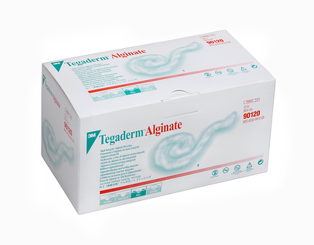 3M™ Tegaderm™ High Integrity Alginate Dressing 90120, Rope Style Dressing, 12 IN, 20 Bag/Case