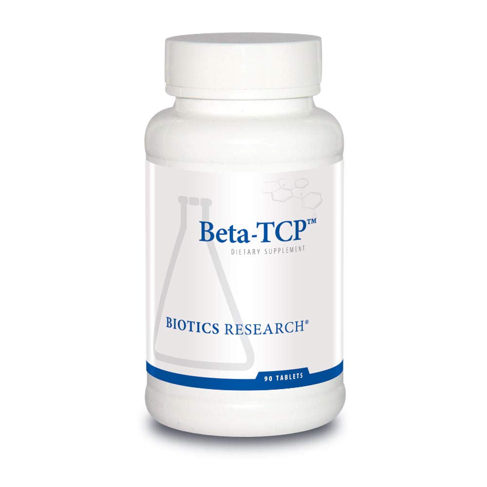 Biotics Research Beta TCP - Natural Nutritional Support for Bile Production, Funkcja wątroby, Pomoc w trawieniu tłuszczu & Zdrowy Cholesterol - Dostawa Betaine Organic Beet Concentrat - 90 Tabletki