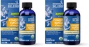Mommy's Bliss Organic Kids Cough Syrup and Mucus Relief + Immunity Support, Agave & Honey, Ivy Leaf, Elderberry, Zinc, Vitamin C, 4 Fl Oz (Pack of 2)
