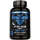 Prime Labs Night Duty - Nocny Testosteron Booster & Sleep Support - PM Rest & Muscle Recovery Supplements - 60 Count