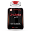 Suplement do układu krążenia krwi dla zdrowia Vein & Artery Health - L- Arginina, Ginger Root, Hawthorn & Diosmin Suplement do układu sercowo-naczyniowego - Natural Circulation Supplements - 90 Kapsułki Neonutrix