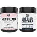 Wydajność lewego wybrzeża Pure Bone Broth and Multi Collagen Powder for Joint, Hair, Skin, and Nails Support