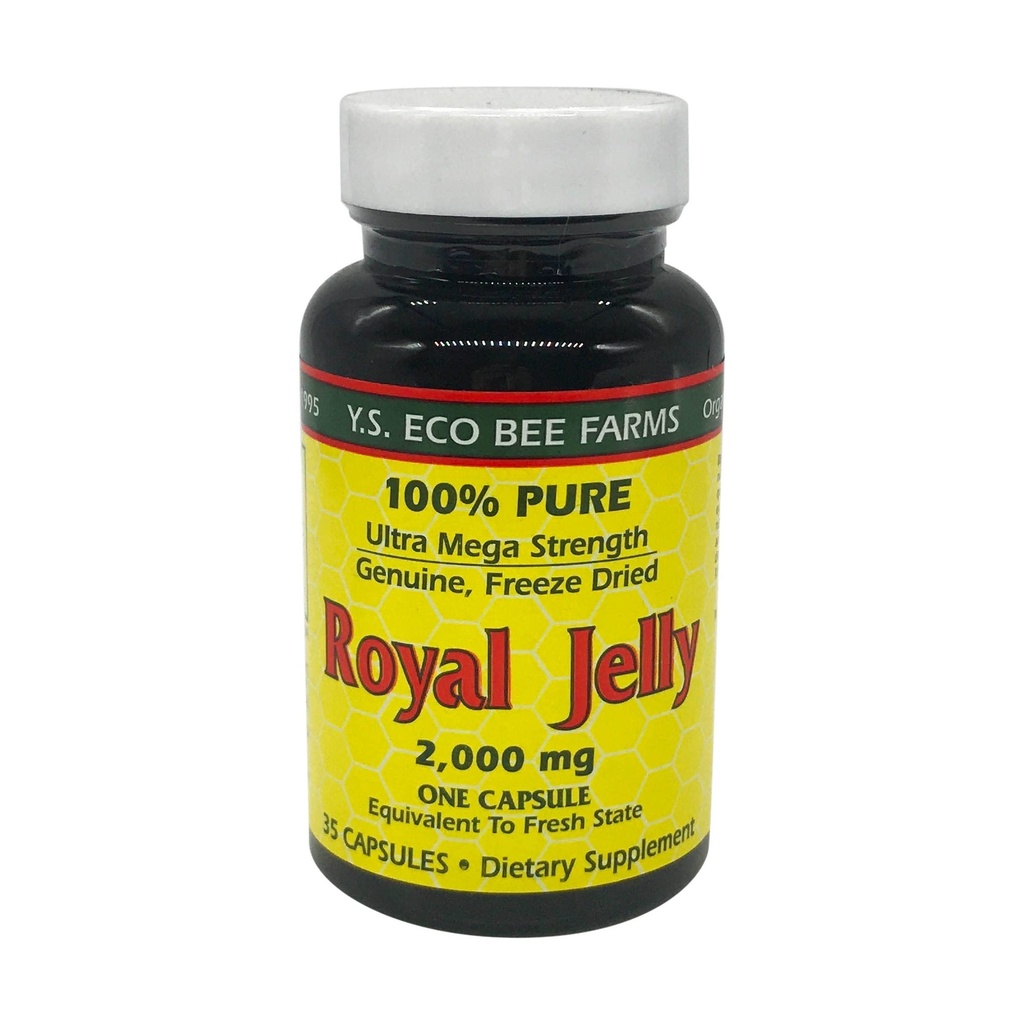 YS BEE Farms Pure Royal galaretki kapsułki, 35 CT