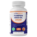 Vitamatic Pumpkin Seed Oil 2000mg Softgel Capsules per Serving - 180 Softgels - 1000mg na softgel