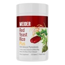 Weider Red Yeast Rice Plus 1200mg z 850mg naturalnych fitosteroli, Gluten Free, One Month Supply