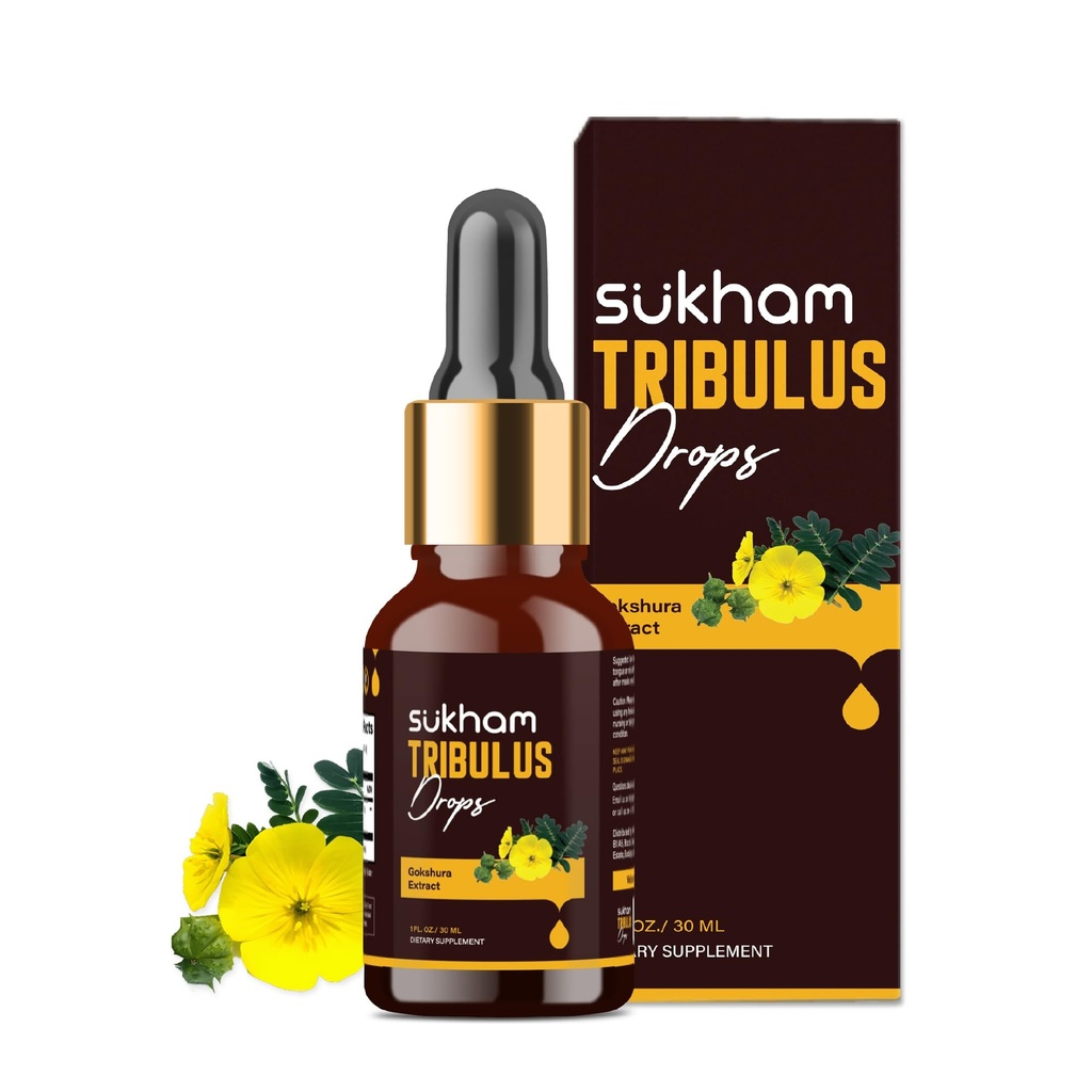 Tribulus Terrestris płynne krople TTT- 120 Tribulus Extract 124; Trzecia strona Lab Tested 124; do odzysku i wydajności - 1 FL.OZ (40 Sług) z saponiny i flawonoidy, Bezalkoholowy koncentrat płynny