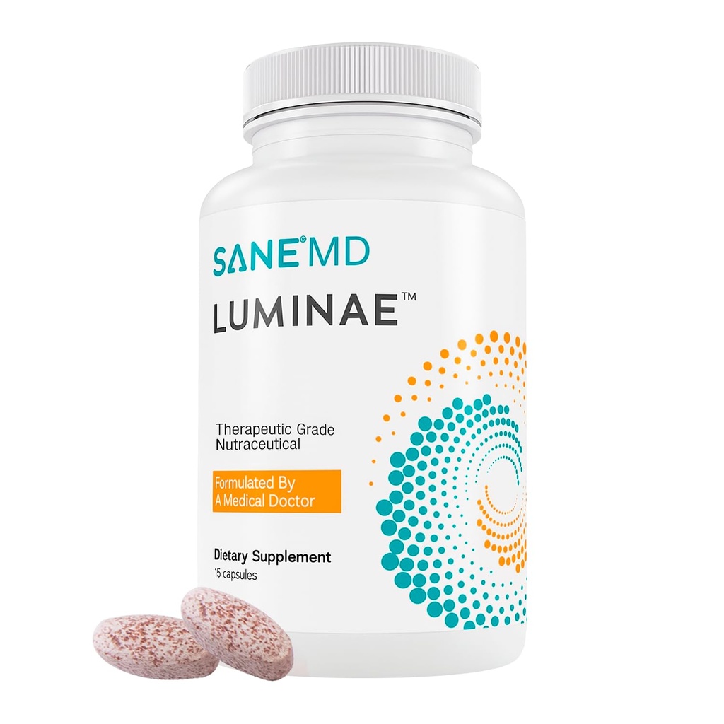 SANE MD Luminae 7- Keto DHEA Supplement for Women and Men - Obniżenie ciężaru punktowego szybciej z NSF Certified Healthy Supplement Pills - 15 Count