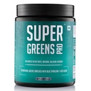 Super Greens Pro | Blend of Spirulina, Moringa, Chlorella, Wheatgrass, Barley Grass, Blue Spirulina & Red Algae | 300g | Jaljeera Flavour
