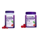Natrol Melatonina 5 mg Gumies 140ct & 90ct Strawberry Sleep Support
