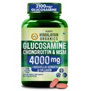 Vlado’s Himalayan Organics Glucosamine Chondroitin MSM Tablets | Cartilage & Joint Support Supplement | Glucosamine for Joint Relieves Pain and Stiffness I Pure Veg Formula- 120 Vegetarian Tablet