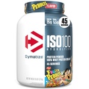 Dimatize x Owoce Pebbles ISO100 Białko serwatki w proszku Izolat, 25g białka, 5,5g BCAA, 120 Cal., Gluten Free, 1g tłuszczu, 1g cukru, 2g karb (45 Sług)