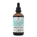 Wilberry Fruit USDA Organic Alcohol Free Extract Agregat 124; Suplement diety, Wysokiej mocy nalewka 124; Made from Bilberry (Vaccinium Myrtillus) Suszony Owoce 4 oz