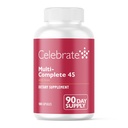 Świętuj Witaminy Multi- Complete, 45mg Żelazo - Codzienne Bariatric Multivitamin dla Sleeve Gastrektomia i Gastric Bypass Chirurgii Pacjentów - Witaminy i Minerały zasadnicze (180 Kapsułki)