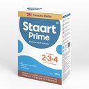 Staart Prime Follow-up Formula for Stages 2-3-4 (6 to 24 Months) | Whey:Casein (40:60) & Plant based DHA + ARA (1:1) | No Palm Olein Oil, No Maltodextrin, No Fructose, No High Fructose Corn Syrup, No Table Sugar