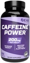 EAS kofeina Moc 200mg 124; Kofeina Pigułki Suplement 124; Zwiększenie energii & Przywracanie psychicznej alertyczności 124; Gluten Free, Nie GMO, Wegetariańskie Przyjazne 124; 100 Tabletki