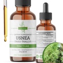 Organiczne krople płynne Usnea - Naturalne wsparcie immunologiczne i zdrowie oddechowe dla dorosłych - Wegan, Alkohol, Made in USA, 2 Fl Oz
