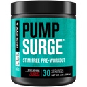 Jacked Factory Pumpslige Kofeina Free Trening wstępny dla mężczyzn i kobiet - Nootropowy Booster & Stim Free Pre Workout - Intensywne pompy, Wzmocniona koncentracja - 30 Sług, Cherry Limeade