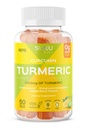 SUKU Kurkumina Kurkumina Cukru Wolne Gummies 1003mg Turmeric - Czarny pieprz Chroni Wątrobę, Poprawia trawienie, Zapalenie Response & Joint Health - Lemon Lime Flavour (50 Gummies)