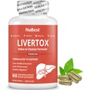 English Tox - Advanced Liver Detox & Cleanse Formula - Herbal Liver Support with Milk Thistle, Turmeric, Artichock, Dandelion, Beet & Zinc pomaga wątrobę Funkcje & trawienie 124; 60 Kapsułki wegańskie