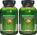 Irwin Naturals Daily Gentle Cleanse - 60 Płynne Soft- żele, Opakowanie 2 - Non- Laxative Formuła z Triphala