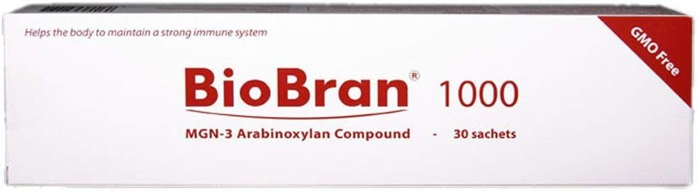 BioBran MGN-3 - niezwykle skuteczny booster systemu immunologicznego, od Breaking Down Rice Otręby z Enzymami z The Shitake Mushroom (1000 mg, 30 Sachets) Made in Japan, Free DHL Express Shipping Worldwide