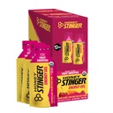 Miodowe Stinger Organic Fruit Smoothie Energy żel, Gluten Free & Kofeina Free, do ćwiczeń, Bieganie i wydajność, Sports Nutrition for Home & Gym, Pre and Mid Workout, 12 Pack, 13.2 unce