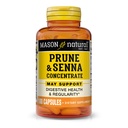 MASON NATURAL Prune Senna Koncentrat, Naturalne roślinne laksywanowe dla regularności i wspiera funkcje koszenila i digestive, 100 Kapsułki
