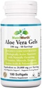 Aloe Vera Supplement (100 Softgels) 20,000mg Pure Gel Equivalency - Made with Organic Aloe Vera