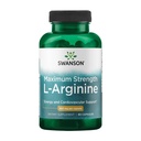 Swanson Amino Acid Supersiła L- Arginina 850 Miligramy 90 Kapsułki