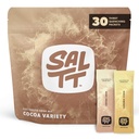 SALTT Elektrolity w proszku Pakiety, Cocoa Variety Pack (30 Pakiety) - Magnez, Potas, Sód, Minerały śladowe - Wegan, Sugar Free, Gluten Free - Travel Essentials - Made in USA