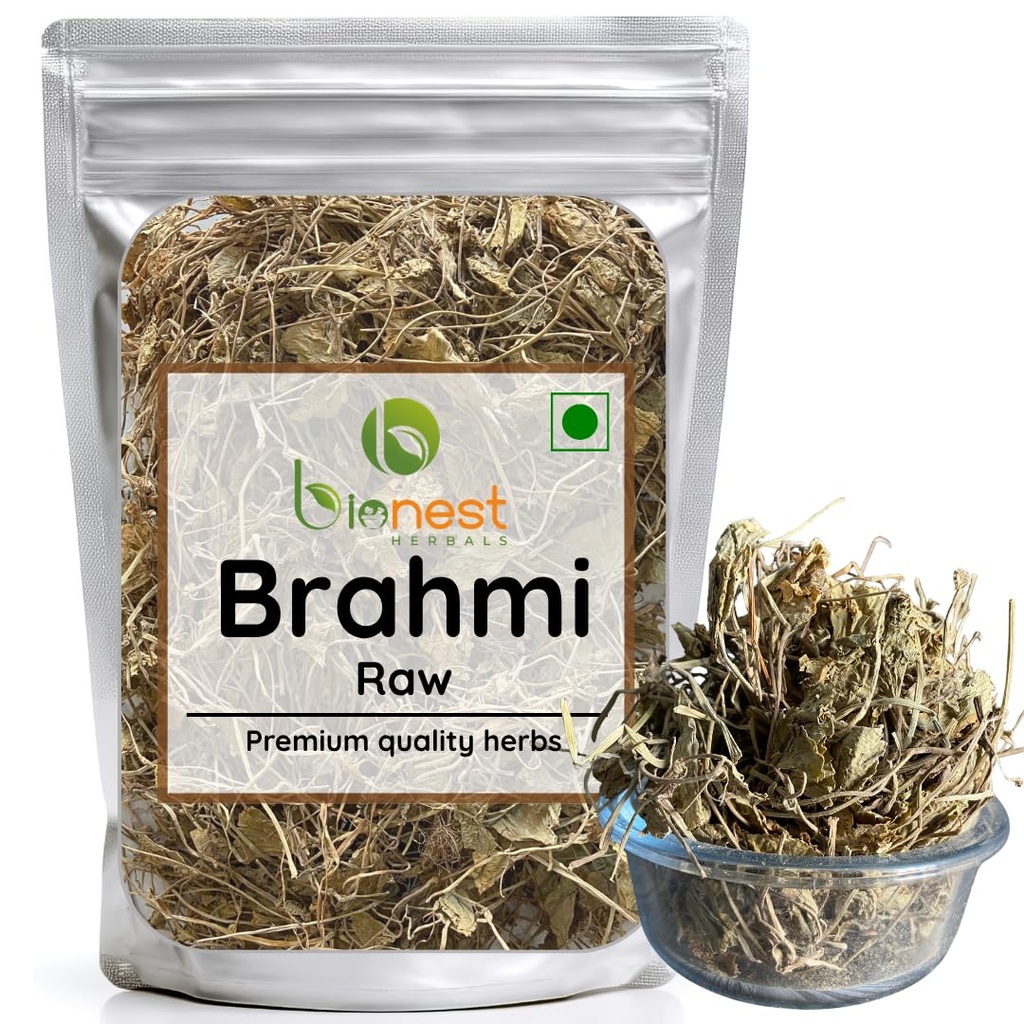 Brahmi Leaves (Raw) -100 g- Jal Brahmi | Bacopa | For Memory & Brain Health - Raw Herb