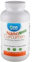 One Planet Nutrition Nano Curcumin 500 mg Kapsułki wegetariańskie (120 Servings), Nano do wysokiej absorpcji, Wspiera zdrowie immunologiczne, Non-GMO, Wegan, Gluten- Free