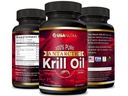 Olejek kryla antarktycznego 100% Czysty z Omega-3 EPA DHA Astaksantyna 1000mg dziennie (2 Softgels). Made in The USA