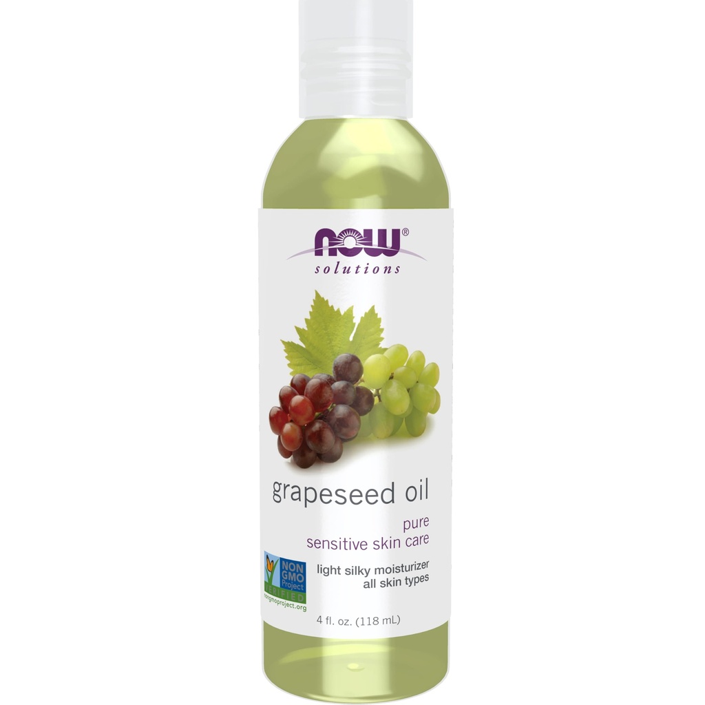 Now Foods Grapeseed Oil - 118 ml
