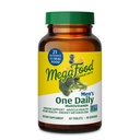 MegaFood One Daily Mens Multivitamin - Multivitamin dla mężczyzn - Witamina C, Witamina D3 i Witamina B12 - Mięśnie, Metabolizm energetyczny i wsparcie immunologiczne - Wegetarianin, Gluten Free - 60 Tabletki, 60 Służenie