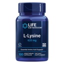 Life Extension NAC 600mg Antioksydant Immune Support & L- Lysine 620mg for Healthy Stress Response 100 Capsules Bundle