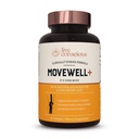 Live Conscious Joint Health Supplement - olej z kryla antarktycznego MoveWell Plus, naturalna astaksantyna i kwas hialuronowy 124; wystepuje glukozamina