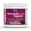Jigsaw Zdrowie Electrolyte Supreme 124; Szerokie spektrum elektrolitów + Ślad minerałów 124; Berry- Licious Flavor 124; 60 Sług (Jar)