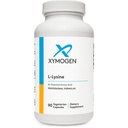 XYMOGEN L- Lysine 1000mg kapsułki - suplement aminokwasów do syntezy wsparcia kolagenu, Zapewnia równowagę do wysokiego spożycia argininy (90 kapsułki)