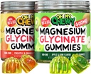 Magnezu Gummies Bundle - 2 butelki (60 butelek) - Jabłko Kiwi & Pomarańcza ananasowa