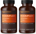 Elementy B Complex, Wysoka potencja, 83% Whole Food Cultured, Wspiera immunologiczny i normalny metabolizm energii, Wegan, 65 Kapsułki, 2 Month Supply (Packaging May Vary) (Opakowanie 2)